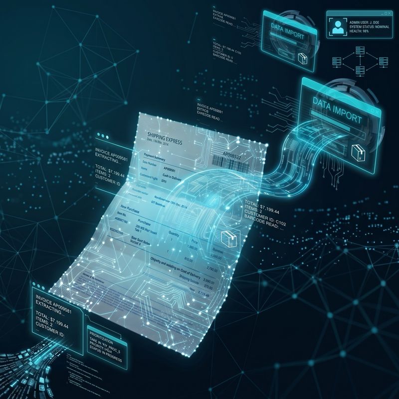 Planta industrial con procesos administrativos automatizados